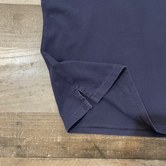 Talbots Ocean Classic Polo Shirt Navy Women's Petite Size LP - Picture 11 of 12